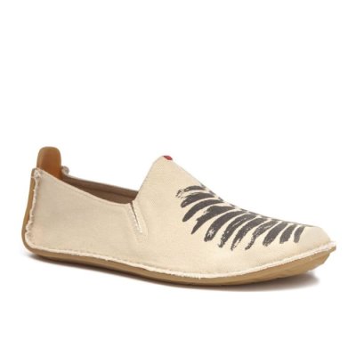 Vivobarefoot Women's Ababa Canvas Soul of Africa Espadrilles Beige | Vivobarefoot AQS936142